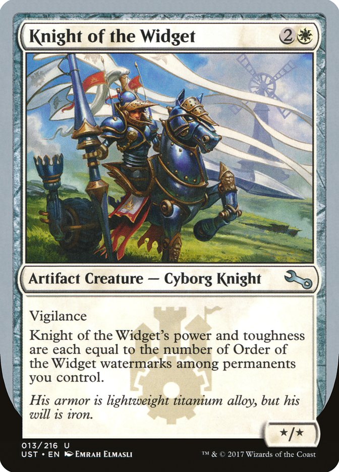 Knight of the Widget [Unstable] | Lots Moore NSW