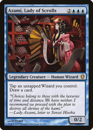 Azami, Lady of Scrolls [Commander 2013] | Lots Moore NSW