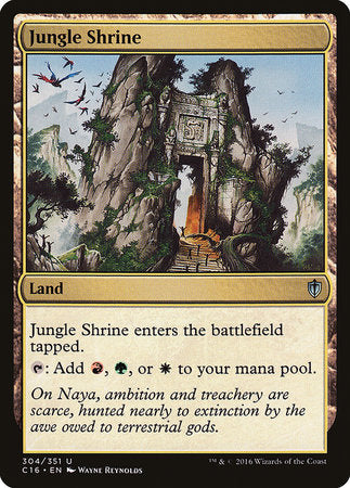 Jungle Shrine [Commander 2016] | Lots Moore NSW