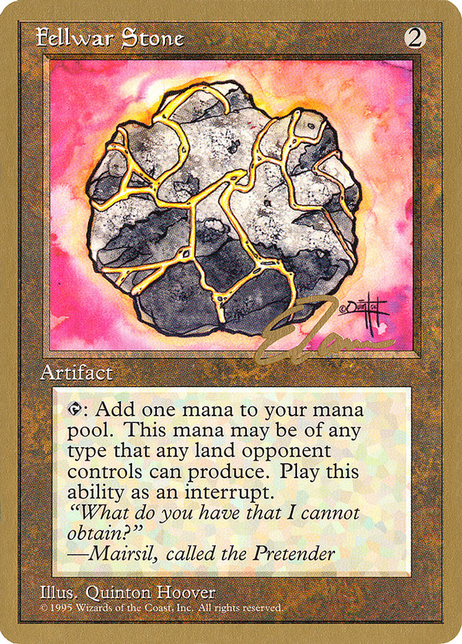 Fellwar Stone (Eric Tam) [Pro Tour Collector Set] | Lots Moore NSW