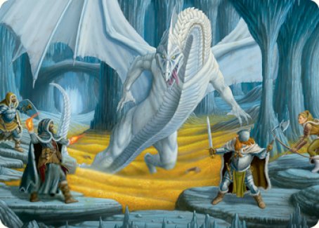 Cave of the Frost Dragon Art Card [Dungeons & Dragons: Adventures in the Forgotten Realms Art Series] | Lots Moore NSW