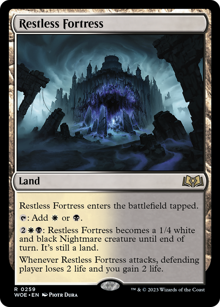 Restless Fortress [Wilds of Eldraine] | Lots Moore NSW