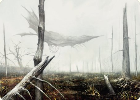 Swamp Art Card [Dominaria United Art Series] | Lots Moore NSW