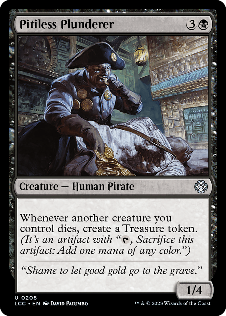 Pitiless Plunderer [The Lost Caverns of Ixalan Commander] | Lots Moore NSW