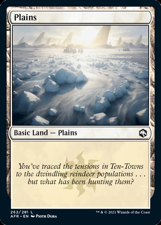 Plains (262) [Dungeons & Dragons: Adventures in the Forgotten Realms] | Lots Moore NSW