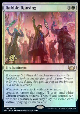 Rabble Rousing [Streets of New Capenna Prerelease Promos] | Lots Moore NSW