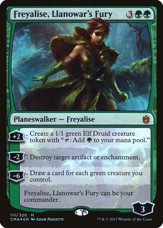 Freyalise, Llanowar's Fury [Commander Anthology] | Lots Moore NSW