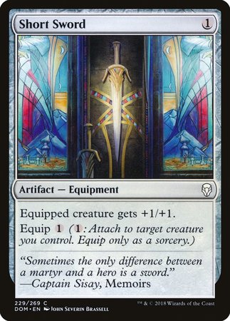 Short Sword [Dominaria] | Lots Moore NSW