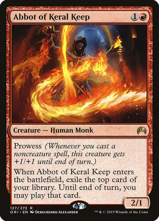 Abbot of Keral Keep [Magic Origins] | Lots Moore NSW