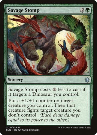 Savage Stomp [Ixalan] | Lots Moore NSW
