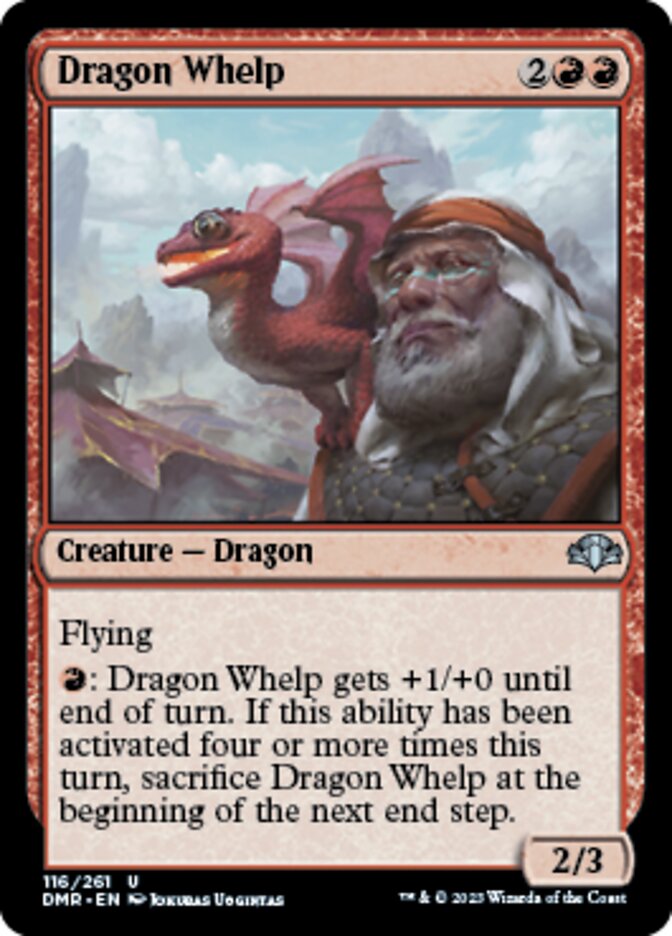 Dragon Whelp [Dominaria Remastered] | Lots Moore NSW