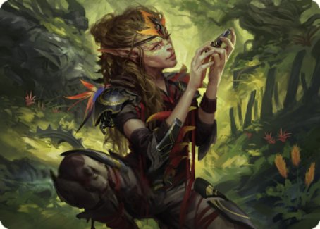 Meria, Scholar of Antiquity Art Card [Dominaria United Art Series] | Lots Moore NSW