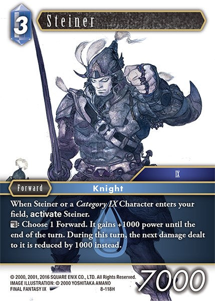 Steiner [Opus VIII] | Lots Moore NSW