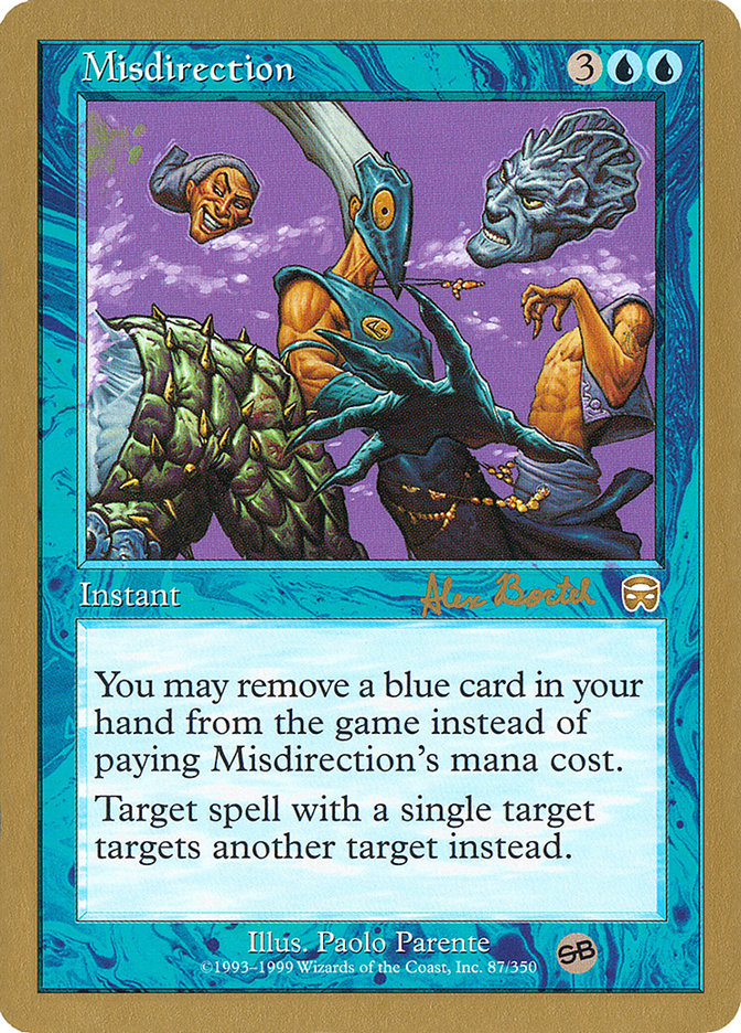 Misdirection (Alex Borteh) (SB) [World Championship Decks 2001] | Lots Moore NSW