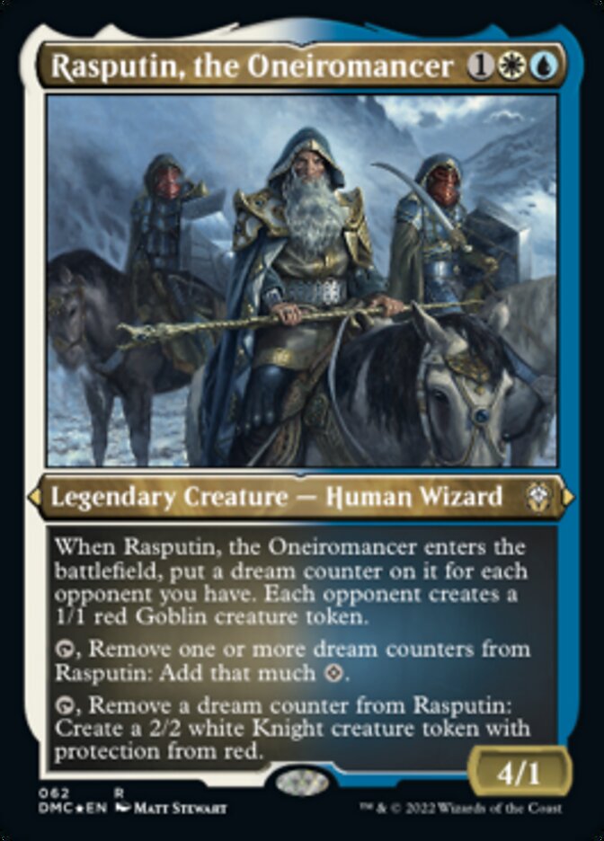 Rasputin, the Oneiromancer (Foil Etched) [Dominaria United Commander] | Lots Moore NSW