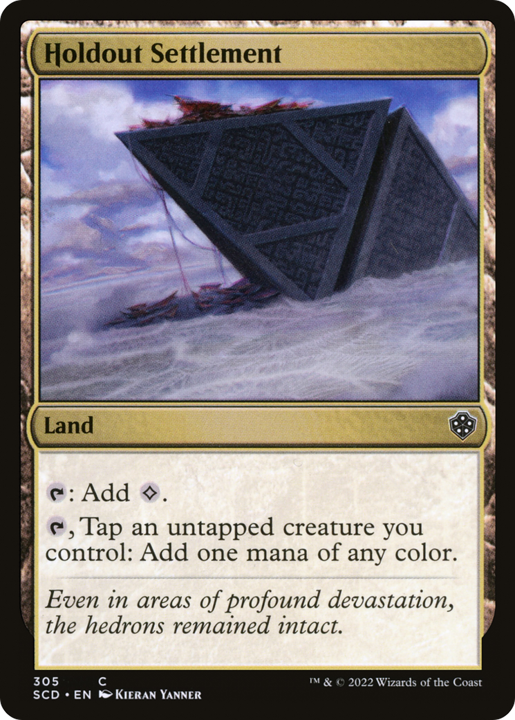 Holdout Settlement [Starter Commander Decks] | Lots Moore NSW