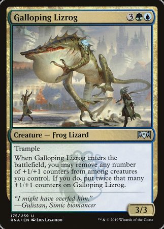 Galloping Lizrog [Ravnica Allegiance] | Lots Moore NSW