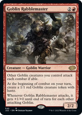 Goblin Rabblemaster [Jumpstart 2022] | Lots Moore NSW