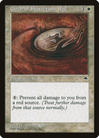 Circle of Protection: Red [Tempest] | Lots Moore NSW