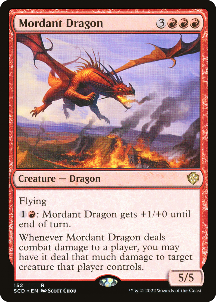 Mordant Dragon [Starter Commander Decks] | Lots Moore NSW