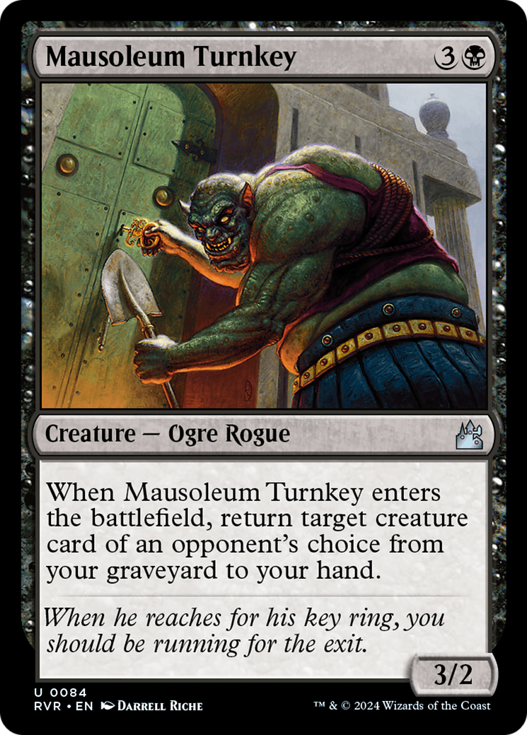 Mausoleum Turnkey [Ravnica Remastered] | Lots Moore NSW