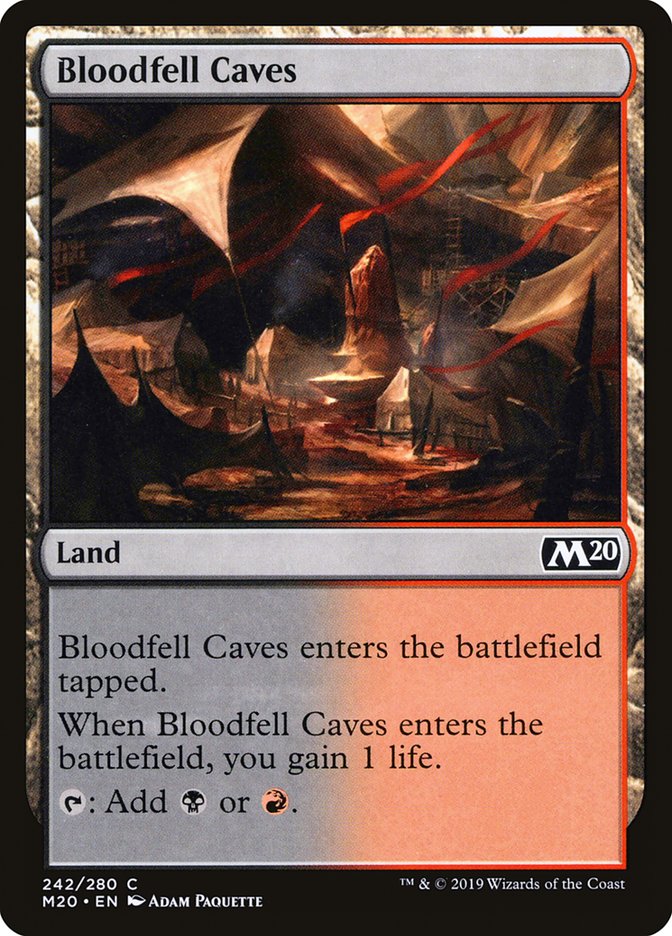 Bloodfell Caves [Core Set 2020] | Lots Moore NSW