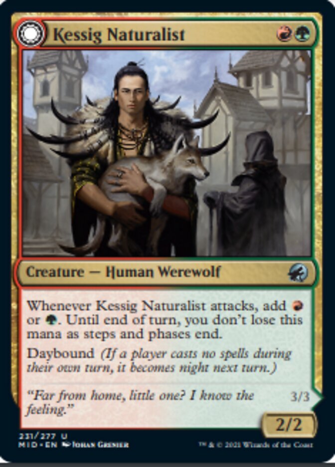 Kessig Naturalist // Lord of the Ulvenwald [Innistrad: Midnight Hunt] | Lots Moore NSW