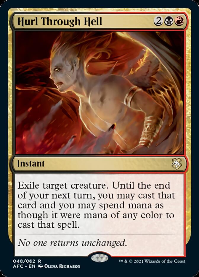 Hurl Through Hell [Dungeons & Dragons: Adventures in the Forgotten Realms Commander] | Lots Moore NSW