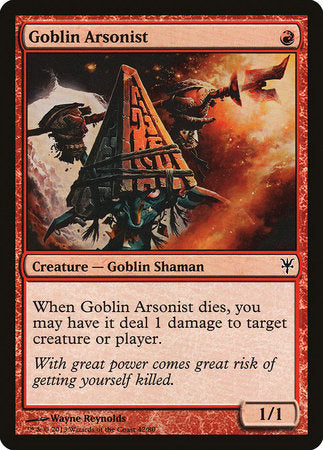 Goblin Arsonist [Duel Decks: Sorin vs. Tibalt] | Lots Moore NSW