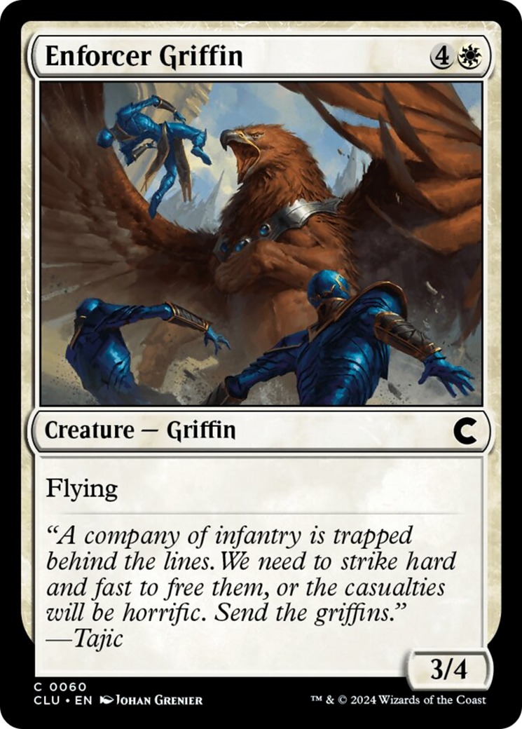 Enforcer Griffin [Ravnica: Clue Edition] | Lots Moore NSW