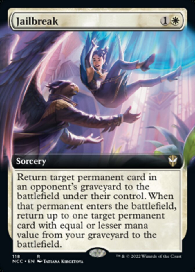 Jailbreak (Extended Art) [Streets of New Capenna Commander] | Lots Moore NSW