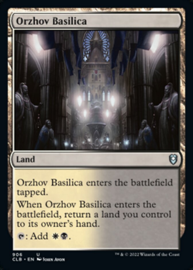 Orzhov Basilica [Commander Legends: Battle for Baldur's Gate] | Lots Moore NSW