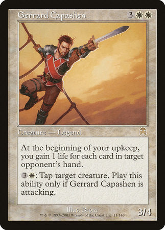 Gerrard Capashen [Apocalypse] | Lots Moore NSW