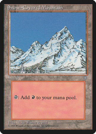 Snow-Covered Mountain [Ice Age] | Lots Moore NSW