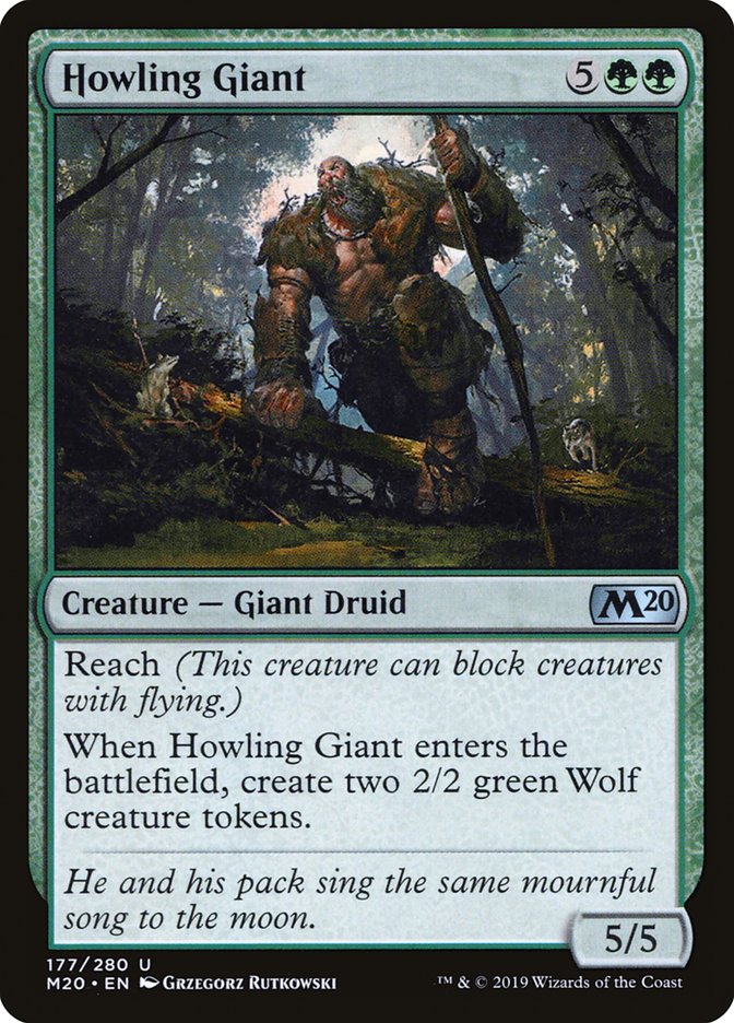 Howling Giant [Core Set 2020] | Lots Moore NSW