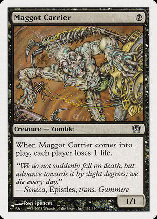 Maggot Carrier [Eighth Edition] | Lots Moore NSW
