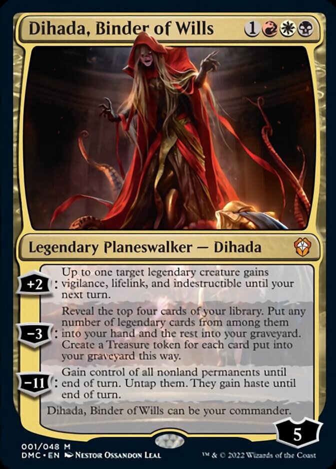 Dihada, Binder of Wills [Dominaria United Commander] | Lots Moore NSW