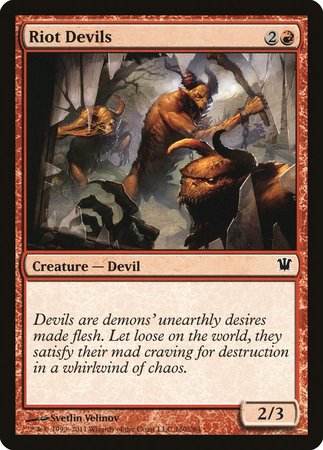 Riot Devils [Innistrad] | Lots Moore NSW