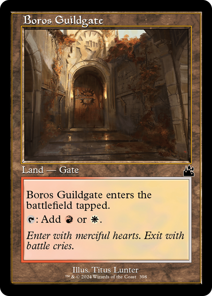 Boros Guildgate (Retro Frame) [Ravnica Remastered] | Lots Moore NSW