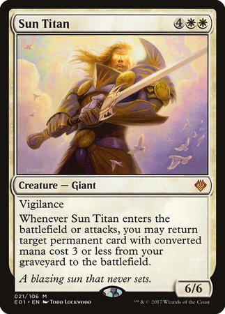 Sun Titan [Archenemy: Nicol Bolas] | Lots Moore NSW