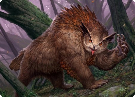 Owlbear Art Card [Dungeons & Dragons: Adventures in the Forgotten Realms Art Series] | Lots Moore NSW