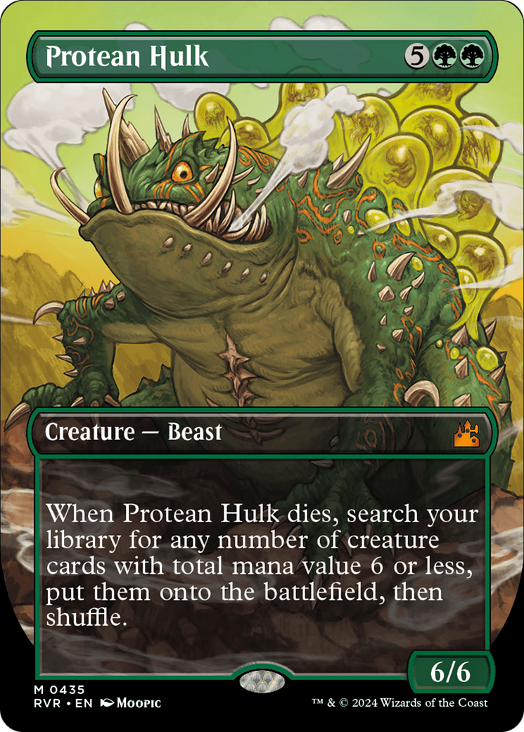 Protean Hulk (Anime Borderless) [Ravnica Remastered] | Lots Moore NSW