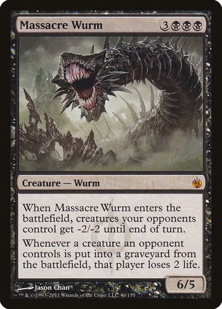 Massacre Wurm [Mirrodin Besieged] | Lots Moore NSW