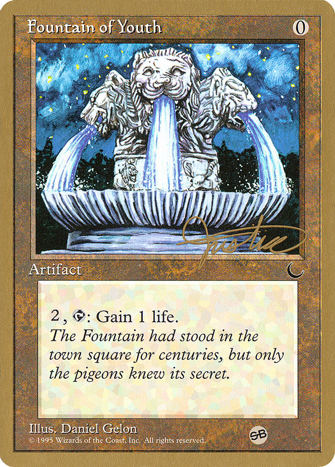 Fountain of Youth (Mark Justice) (SB) [Pro Tour Collector Set] | Lots Moore NSW