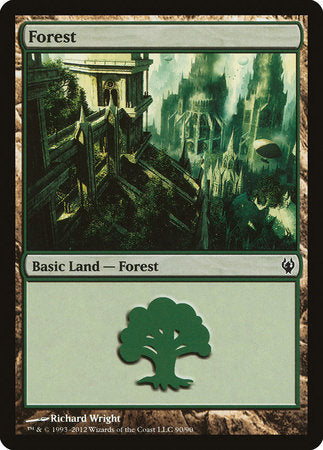 Forest (90) [Duel Decks: Izzet vs. Golgari] | Lots Moore NSW