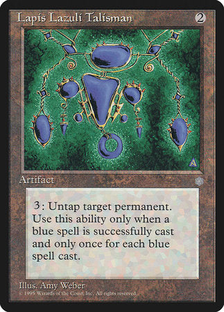Lapis Lazuli Talisman [Ice Age] | Lots Moore NSW