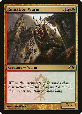 Ruination Wurm [Gatecrash] | Lots Moore NSW