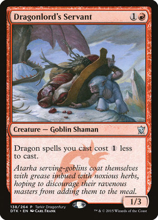 Dragonlord's Servant [Tarkir Dragonfury] | Lots Moore NSW