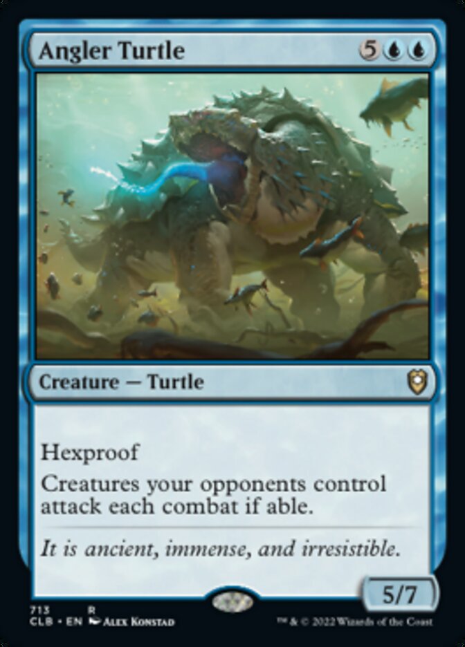 Angler Turtle [Commander Legends: Battle for Baldur's Gate] | Lots Moore NSW