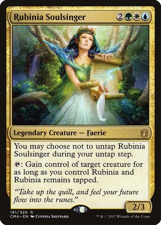 Rubinia Soulsinger [Commander Anthology] | Lots Moore NSW
